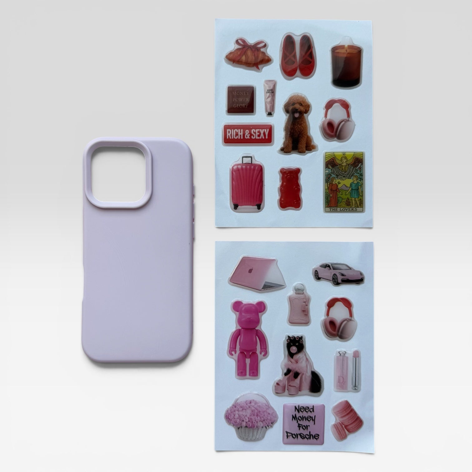 Aesthetic Blush Pink Journaling & iPhone Case Gift Set