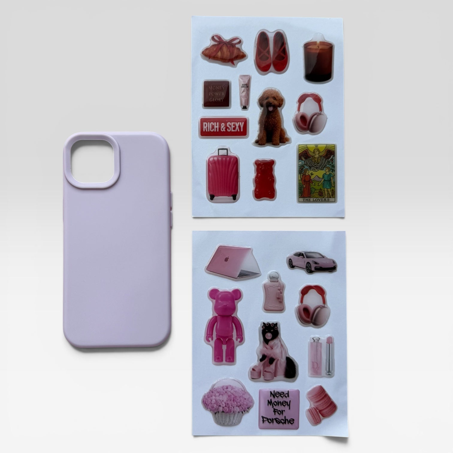 Aesthetic Blush Pink Journaling & iPhone Case Gift Set