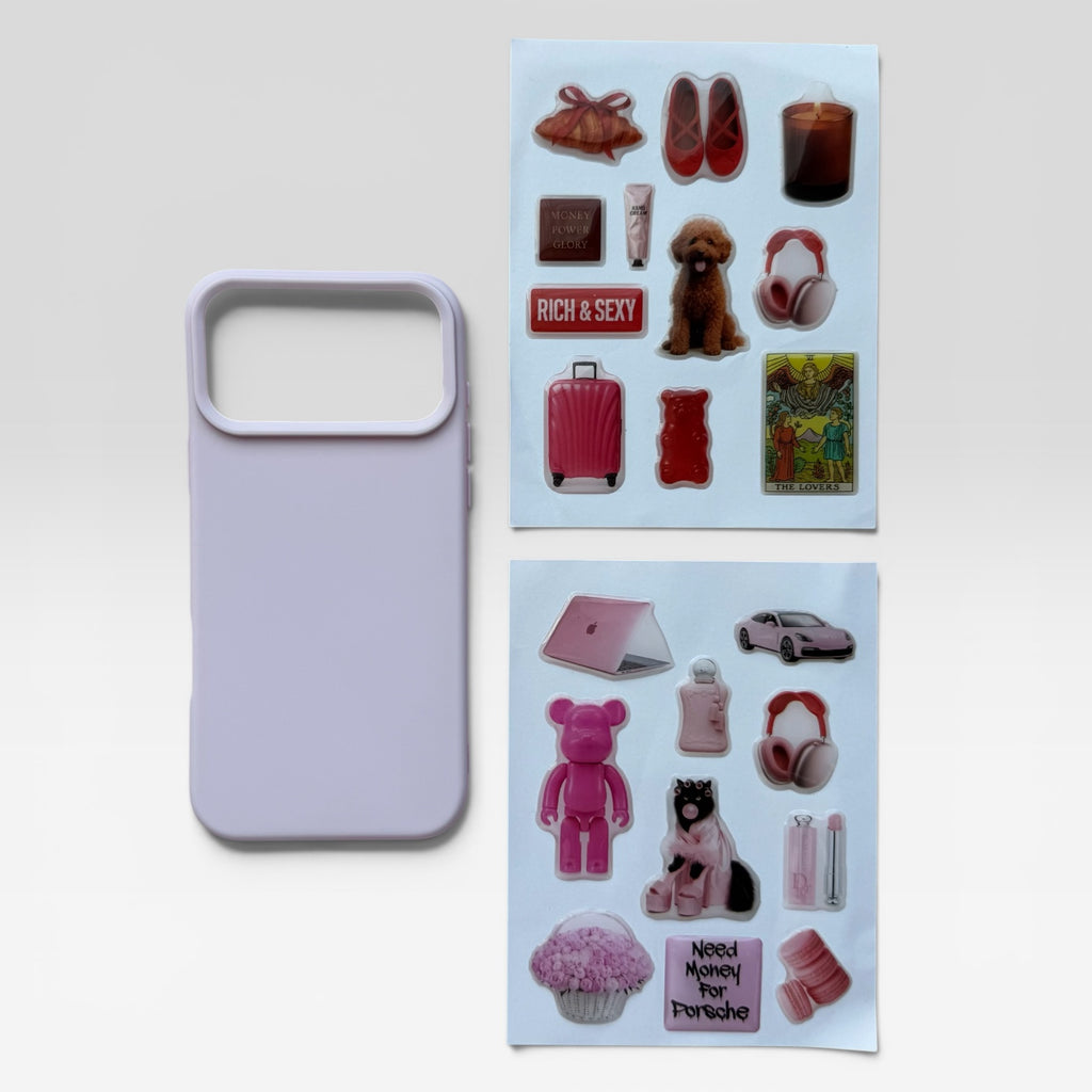 Aesthetic Blush Pink Journaling & iPhone Case Gift Set