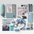 Aesthetic Sky Blue Journaling & iPhone Case Gift Set