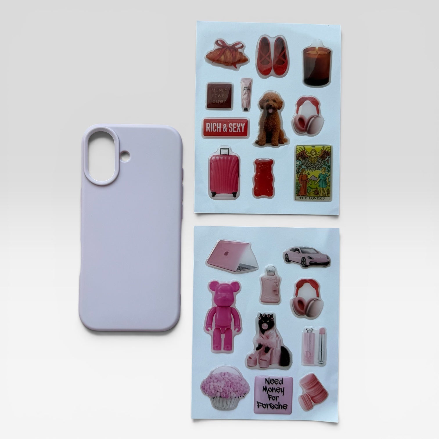 Aesthetic Blush Pink Journaling & iPhone Case Gift Set