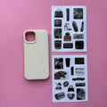 Aesthetic Creamy Beige Journaling & iPhone Case Gift Set