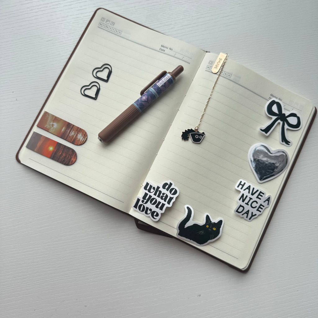 Aesthetic Café Latte Journaling & iPhone Case Gift Set