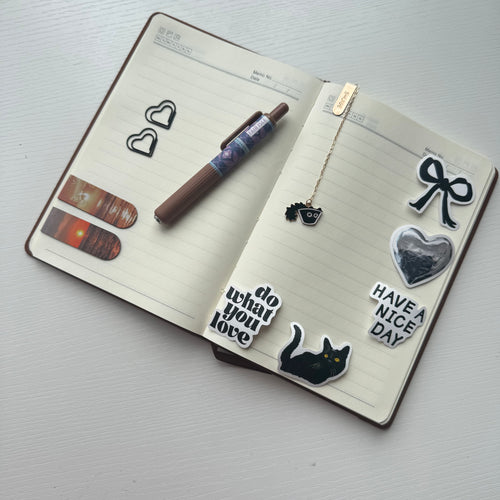 Aesthetic Café Latte Journaling & iPhone Case Gift Set
