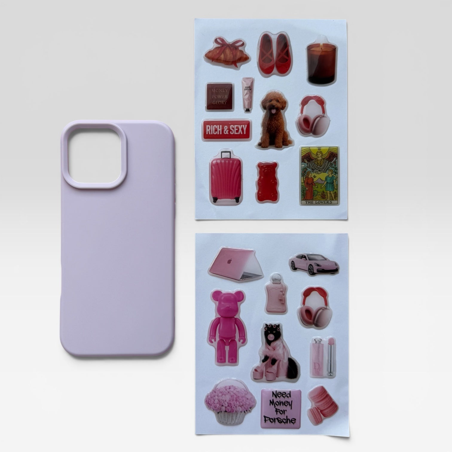 Aesthetic Blush Pink Journaling & iPhone Case Gift Set