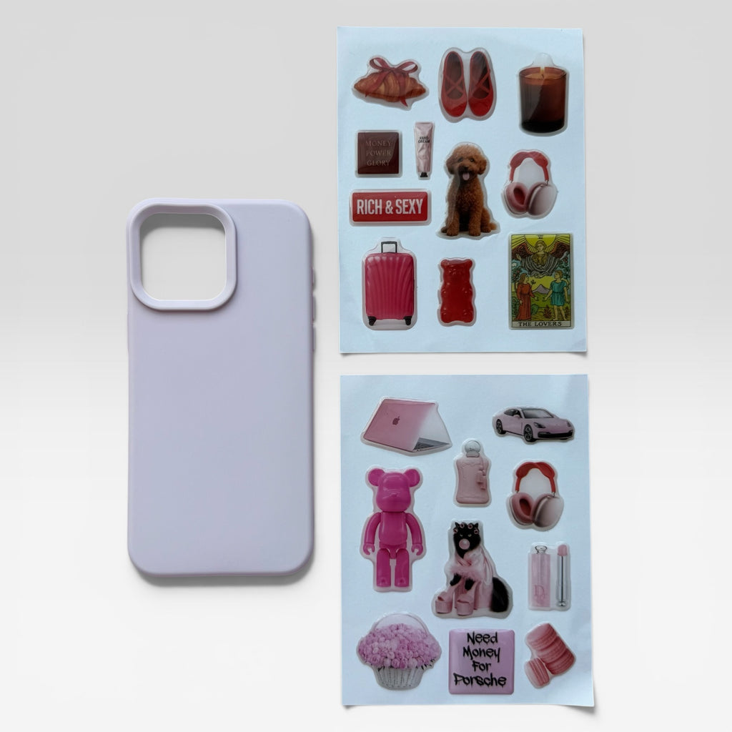Aesthetic Blush Pink Journaling & iPhone Case Gift Set