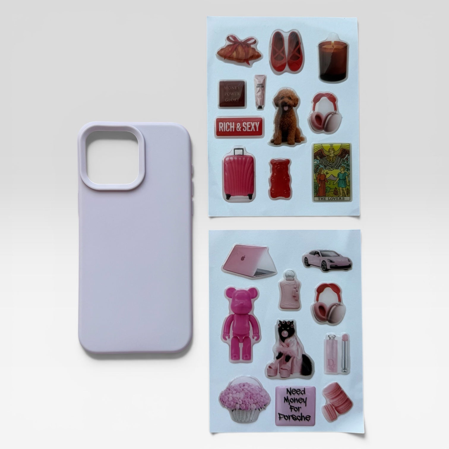 Aesthetic Blush Pink Journaling & iPhone Case Gift Set
