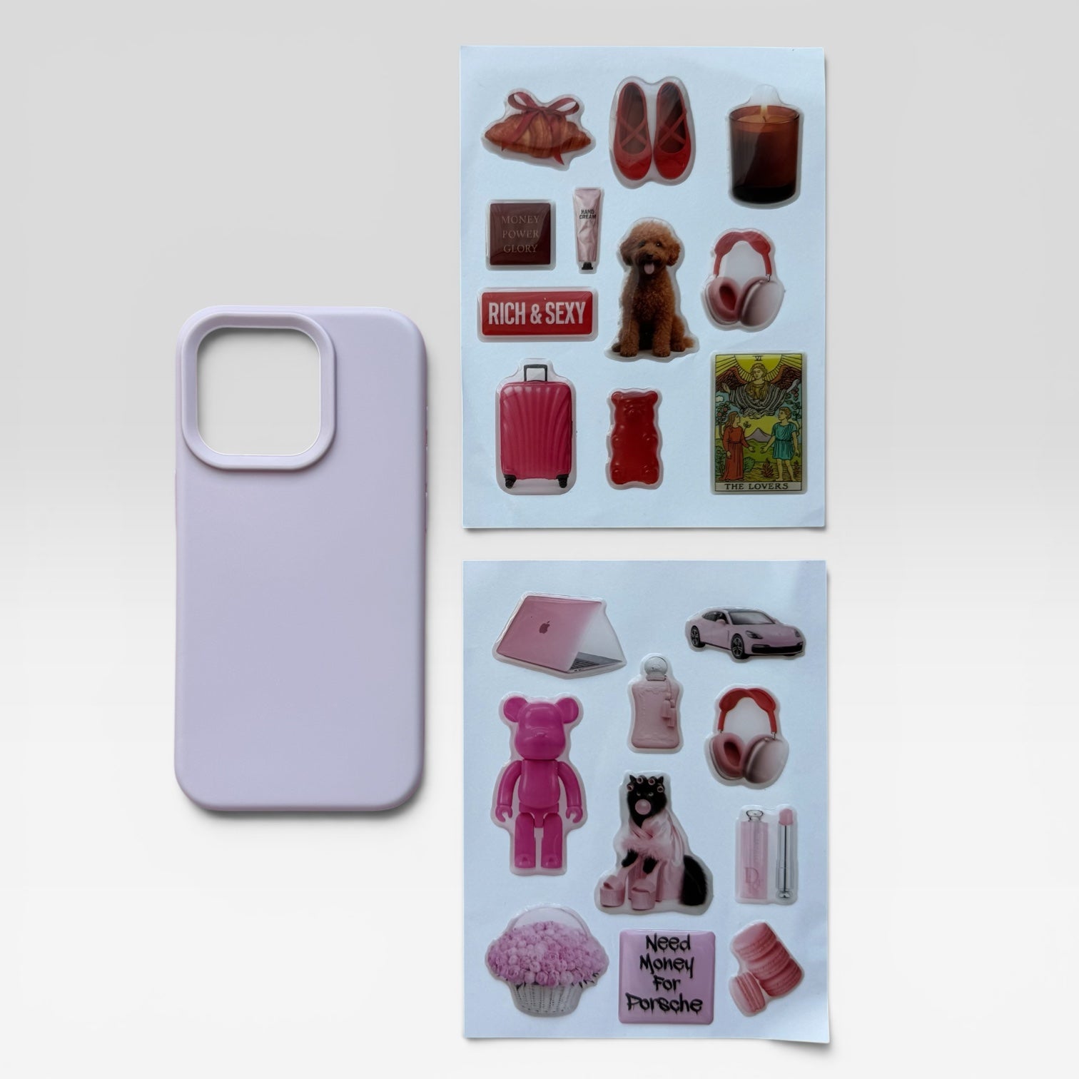 Aesthetic Blush Pink Journaling & iPhone Case Gift Set